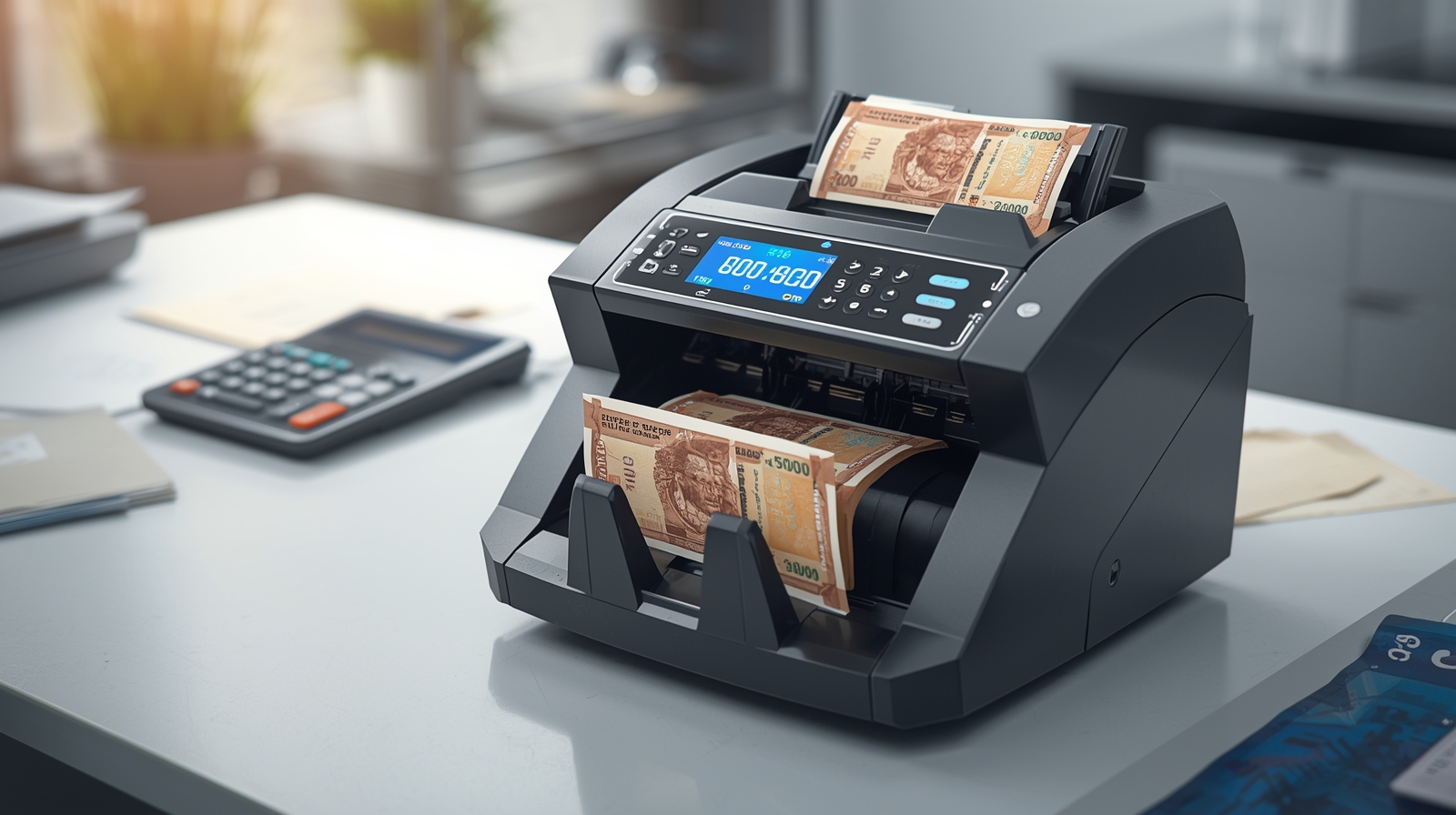 cash counting machine