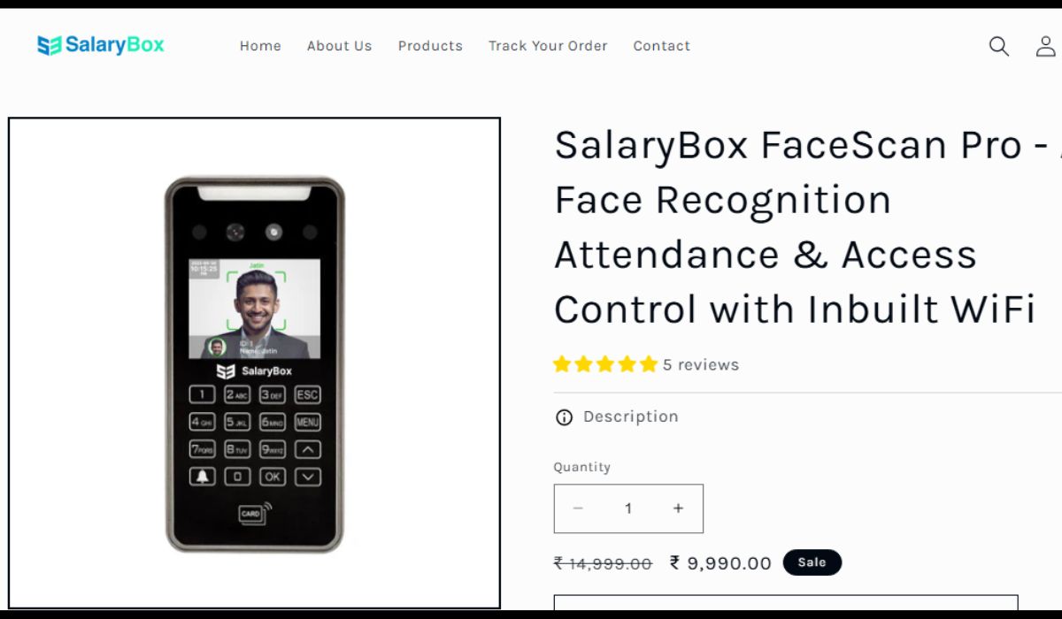 office face recognition machine