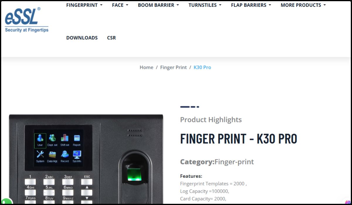 office face recognition machine