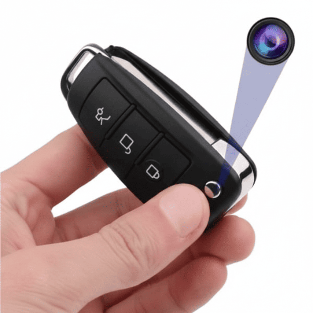 Spy Keychain Camera With Audio rRecording
